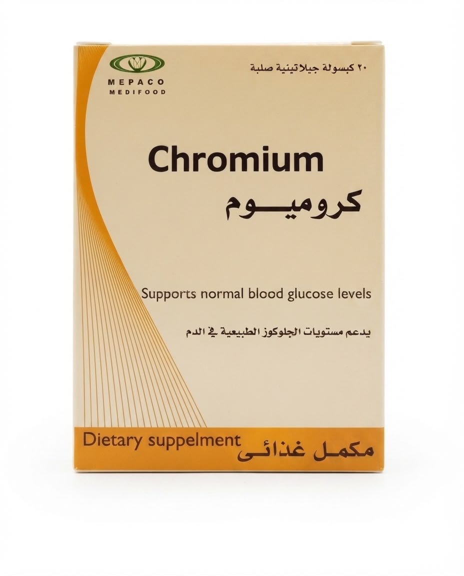Mepaco Chromium (20 Hard Gelatin Capsules)