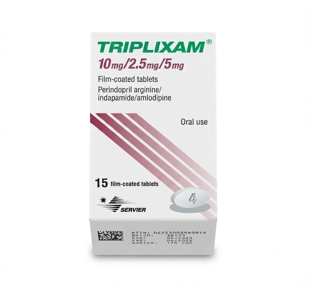 Triplixam 10 mg / 2.5 mg / 5 mg