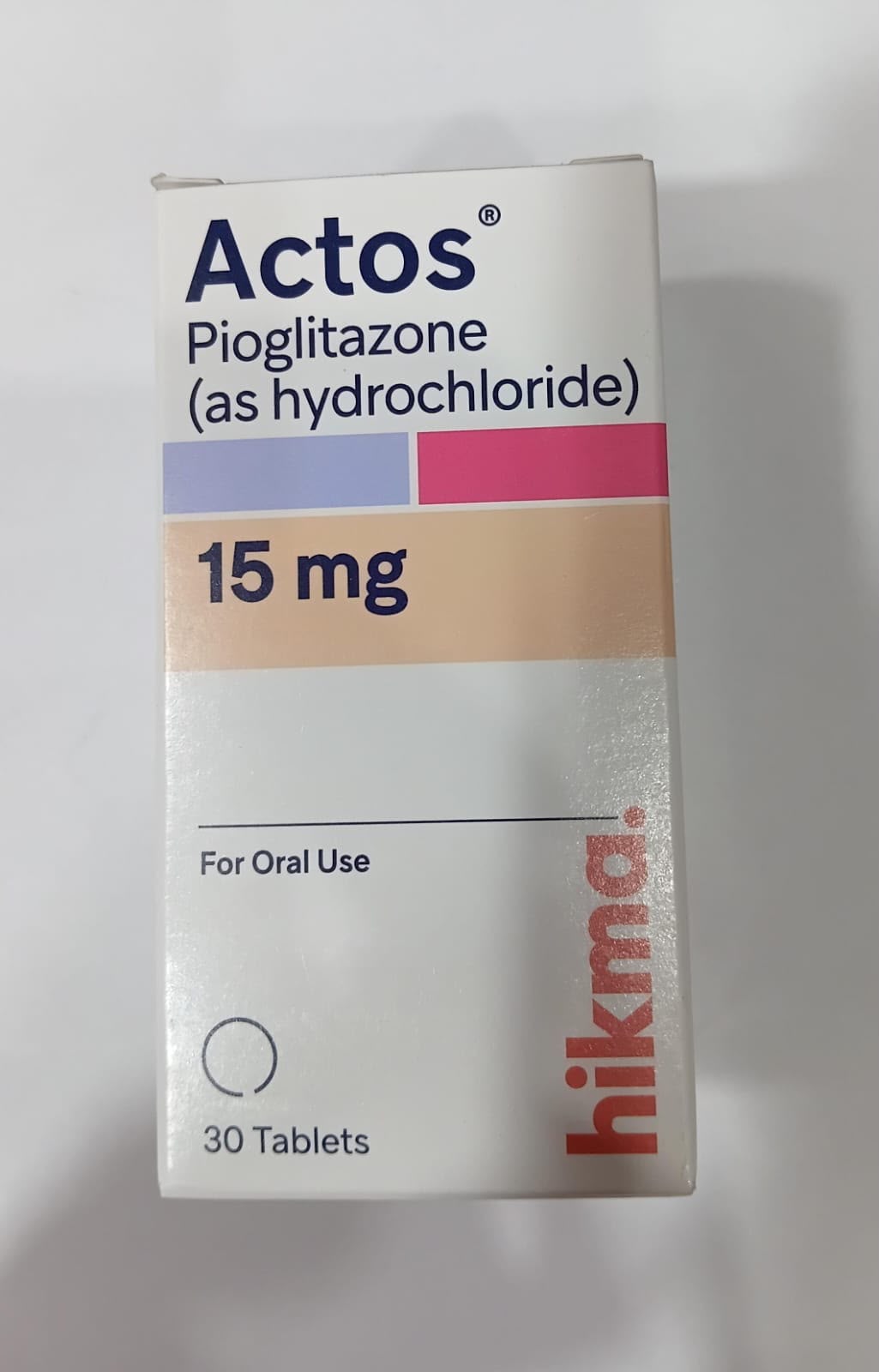 Actos 15 mg