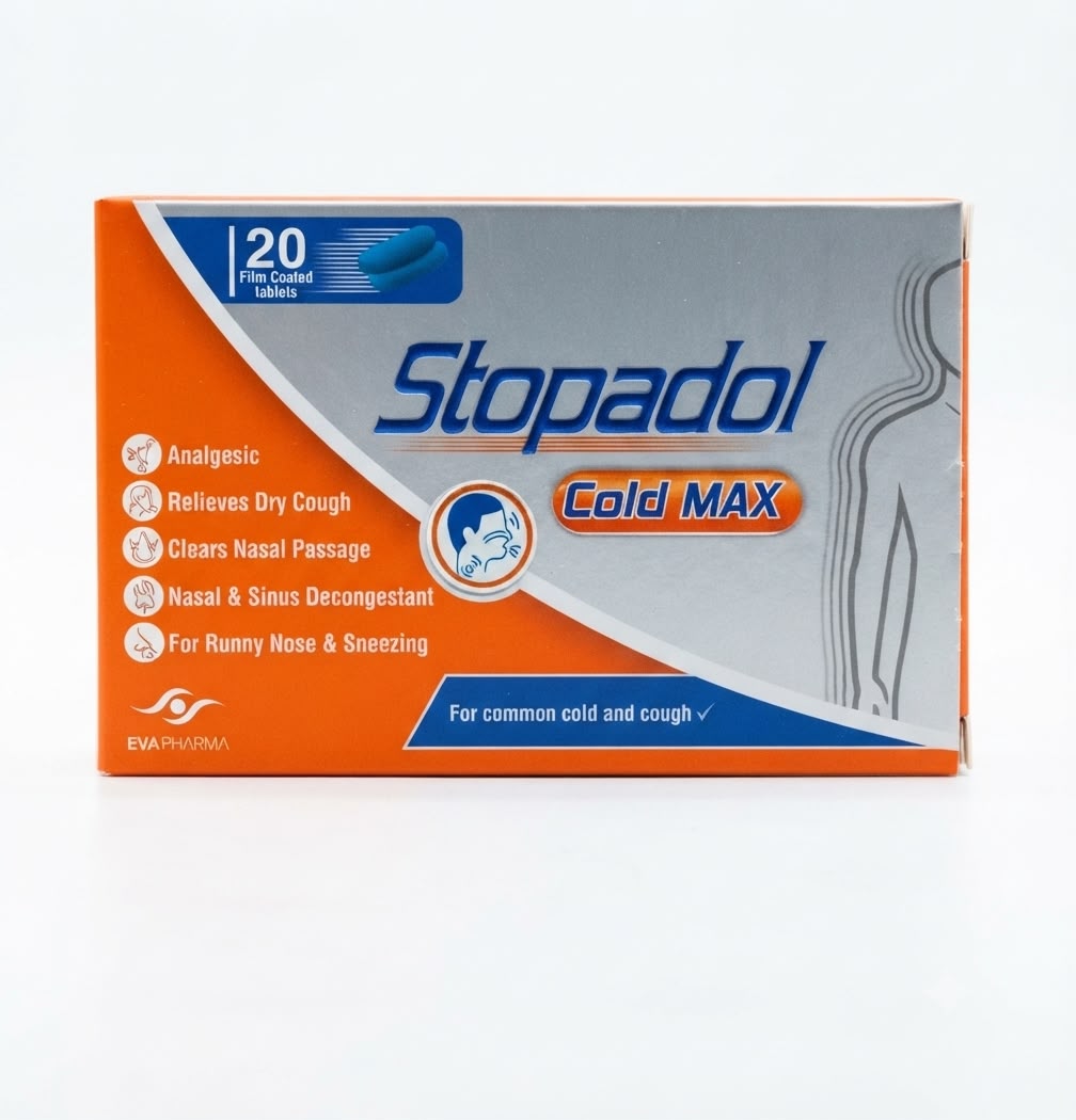 Stopadol Cold MAX (20 Film Coated Tablets)