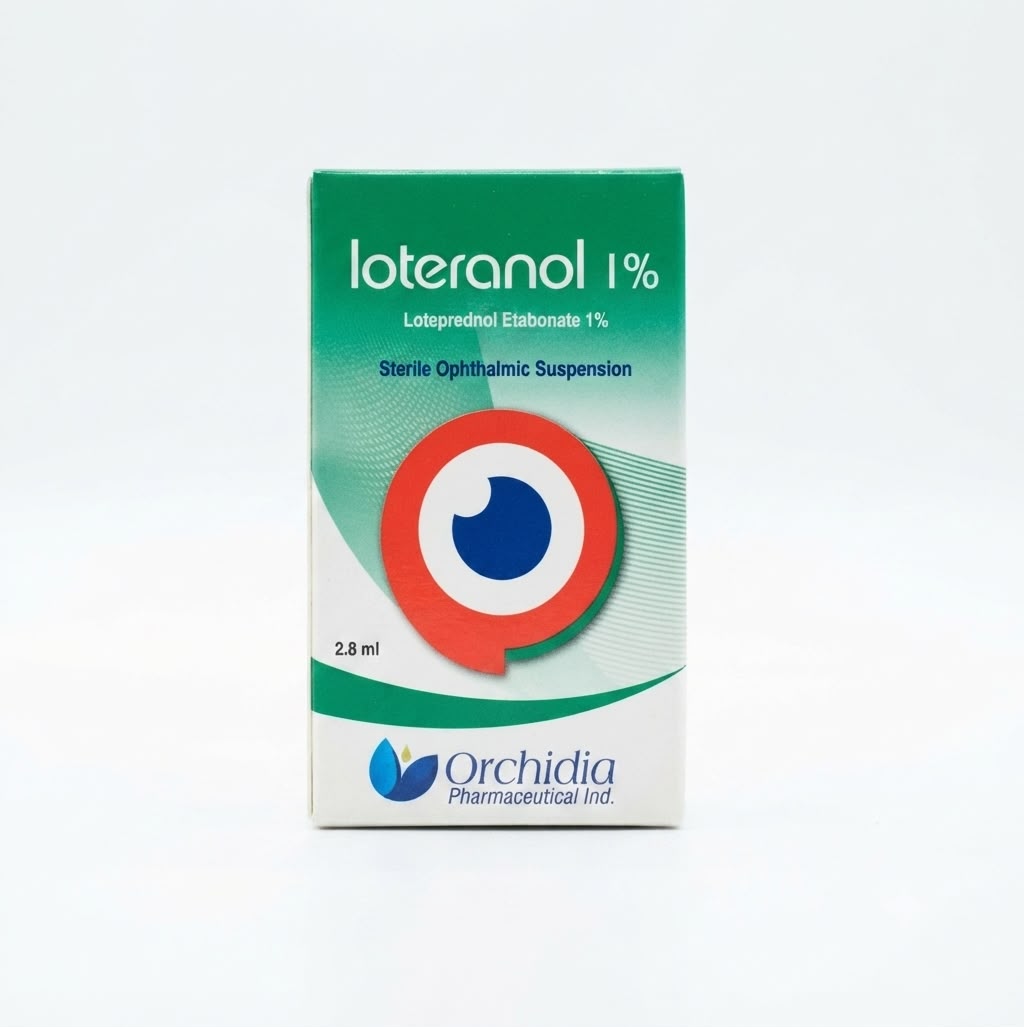 Loteranol. 1%