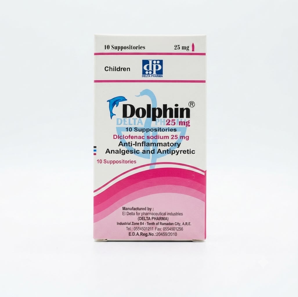 Dolphin 25 mg Suppositories