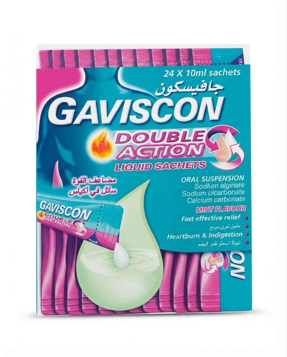 Gaviscon Double Action Liquid Sachets