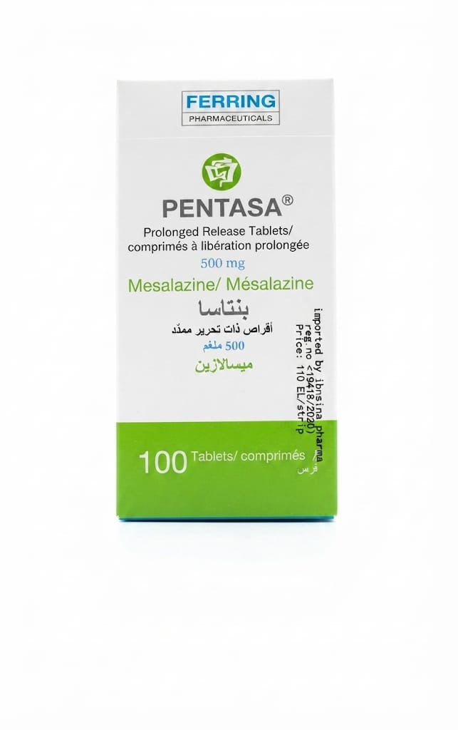بنتاسا 500 ملغ