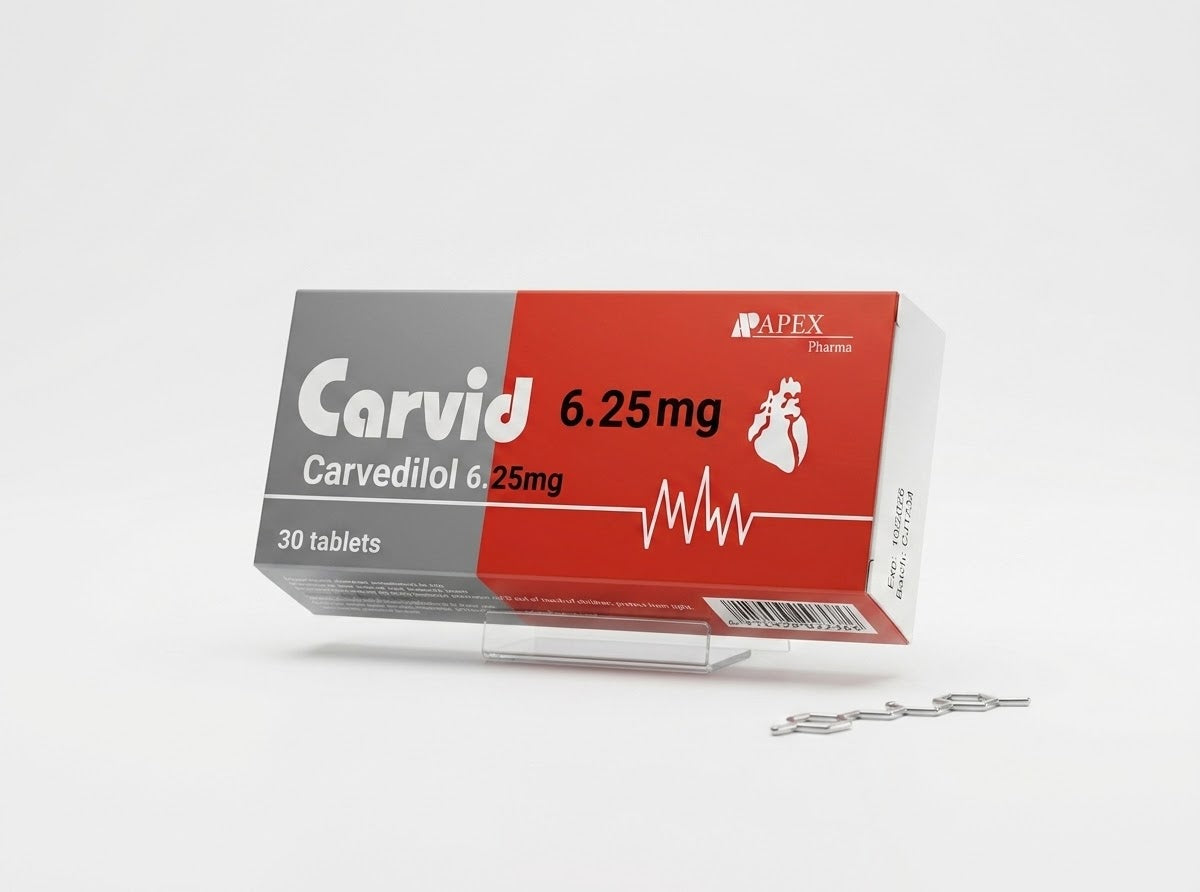 Carvid 6.25 mg