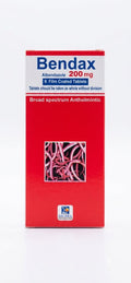 Bendax Albendazole 200 mg Tablets