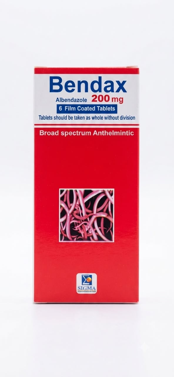 Bendax Albendazole 200 mg Tablets