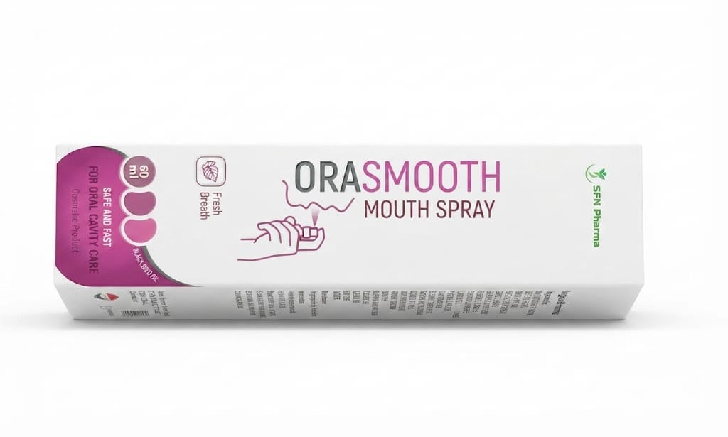 Orasmooth Mouth pink Spray
