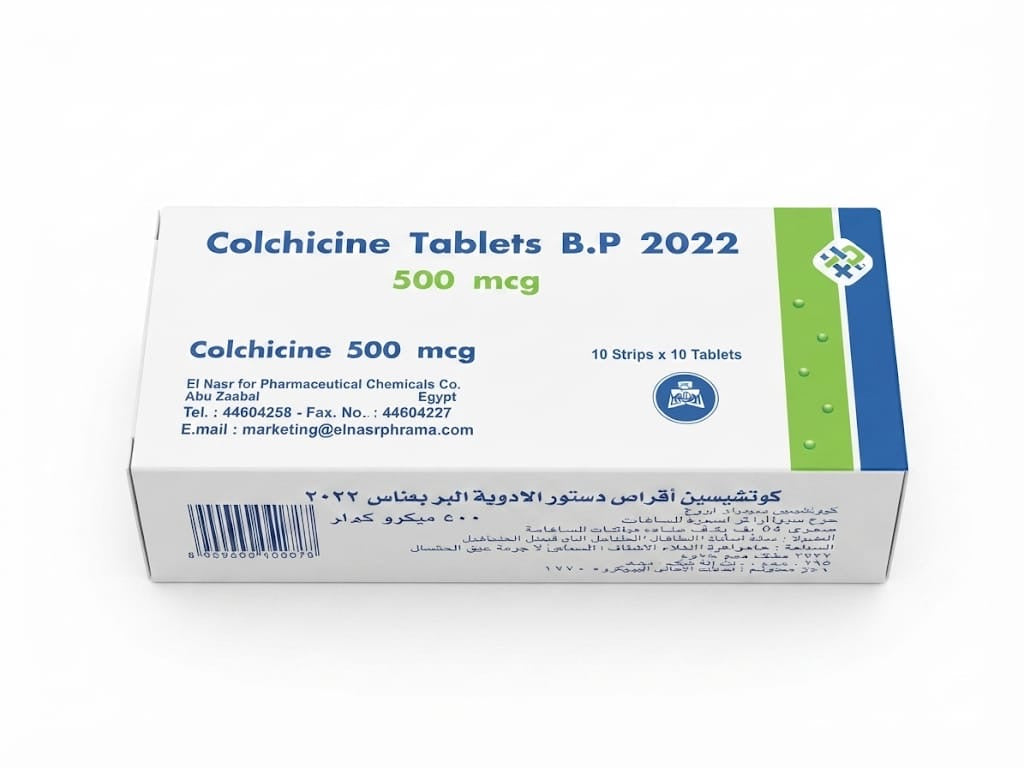 Colchicine 500 mcg