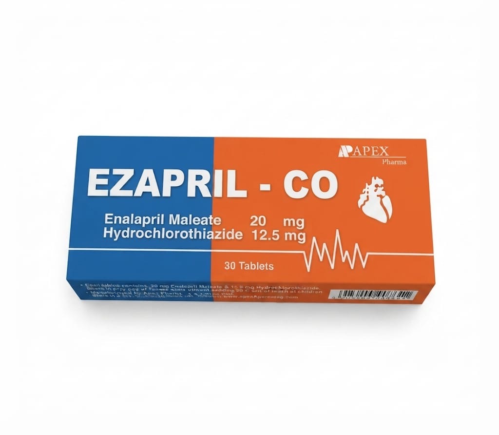Ezapril-Co 20 mg/12.5 mg