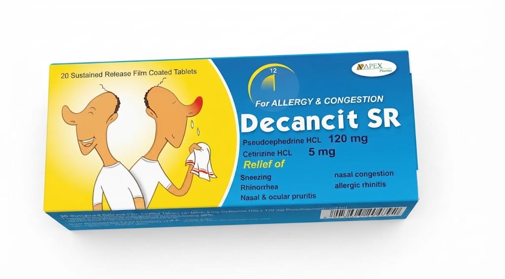 Decancit SR Sustained Release Tablets