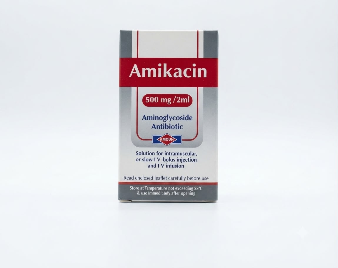 Amikacin 500 mg / 2 ml