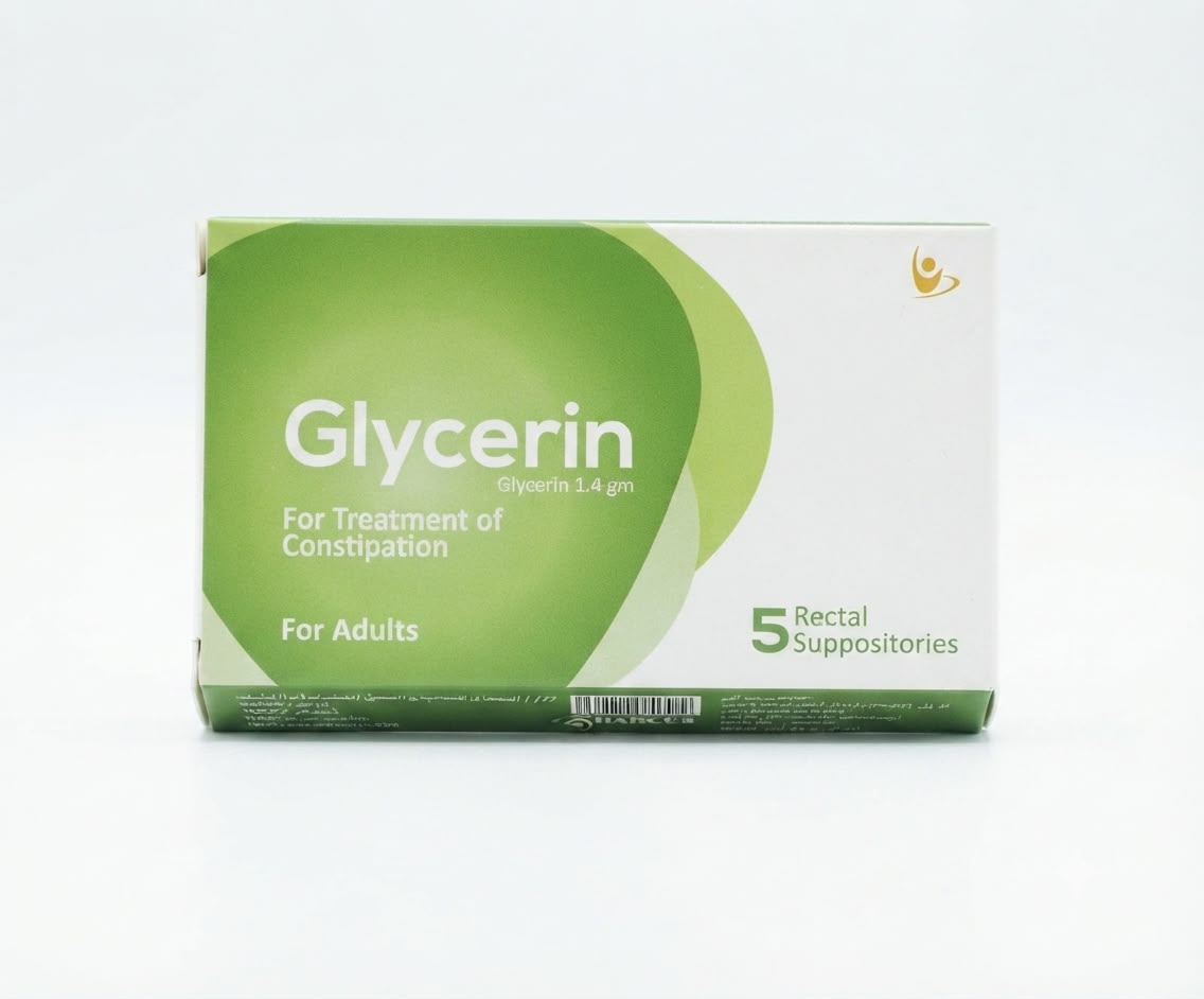 Glycerin 1.4 gm Suppositories