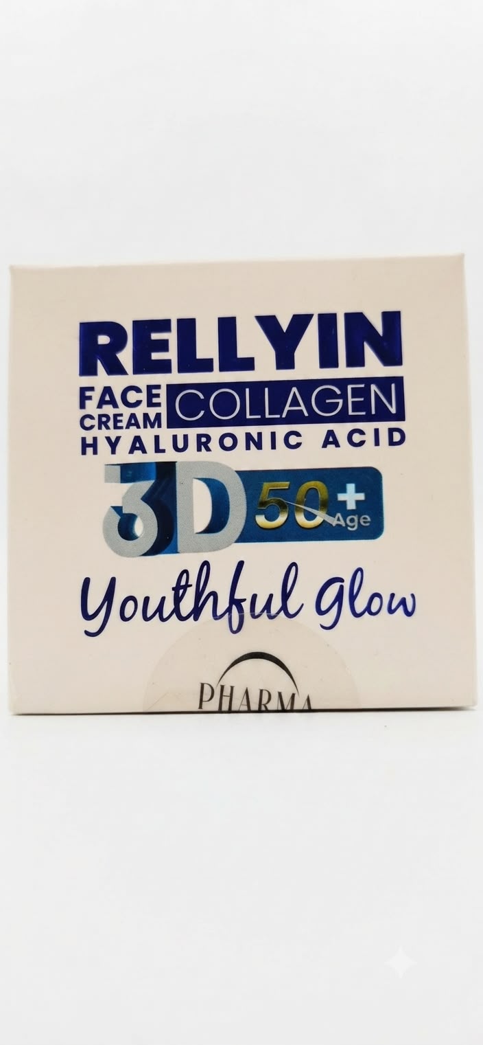 Rellyin Face Cream (3D Collagen & Hyaluronic Acid)