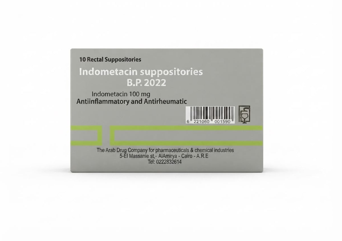 Indomethacin 100 mg Suppositories