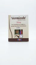 Vermizole 200mg 6 Tablets