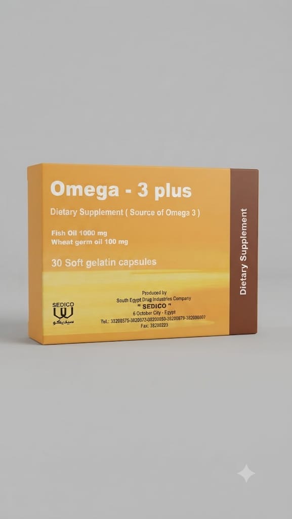 Omega - 3 plus 30 caps