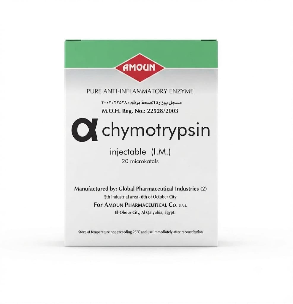 Alpha-Chymotrypsin Injectable Enzyme