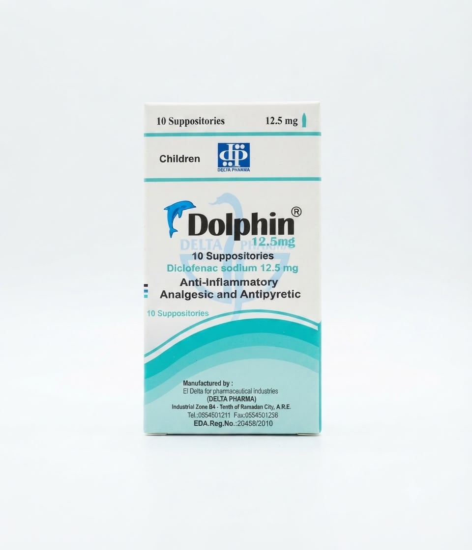 Dolphin 12.5 mg Suppositories