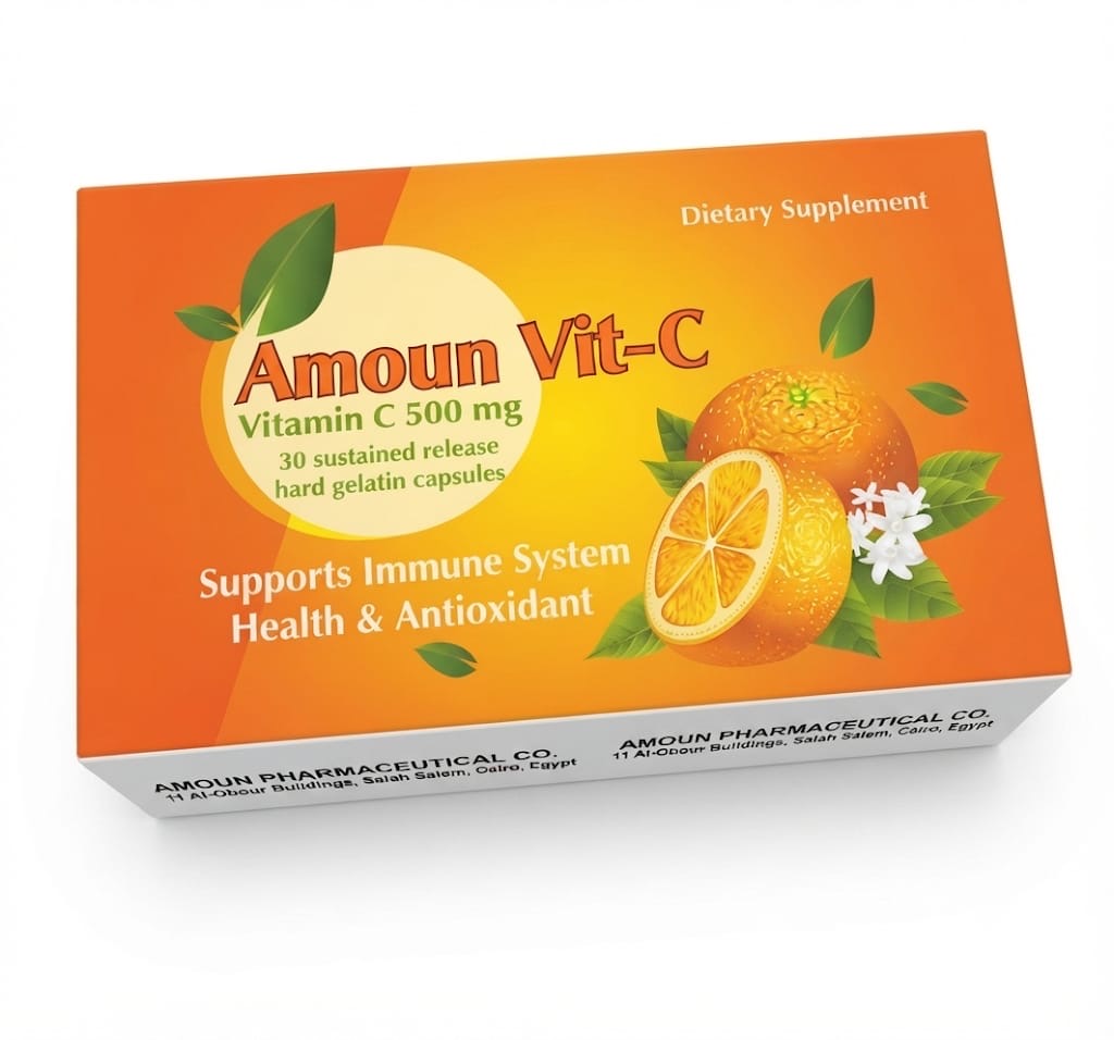 Amoun Vit-C 500 mg
