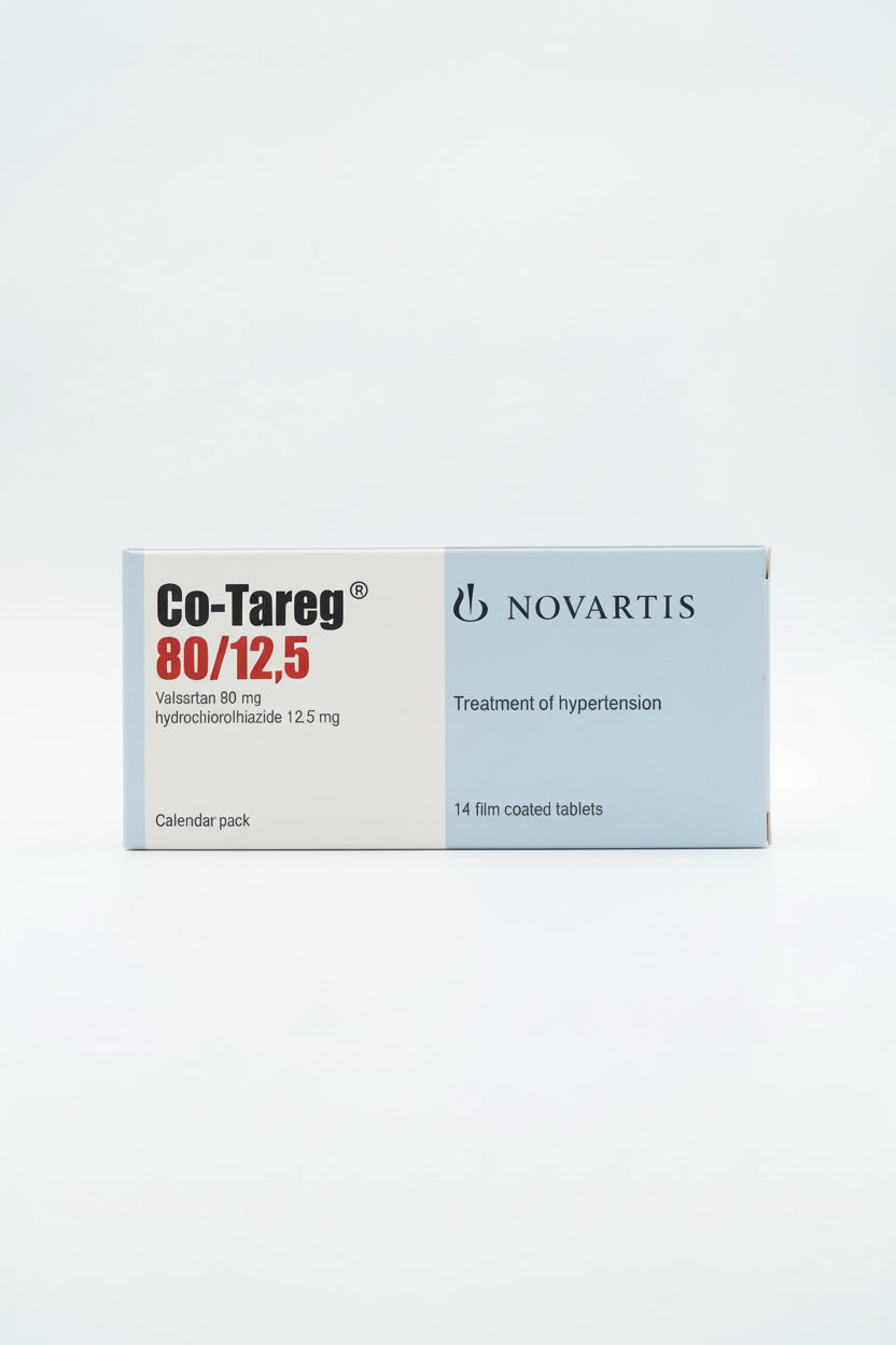 Co-Tareg 80/12.5 mg