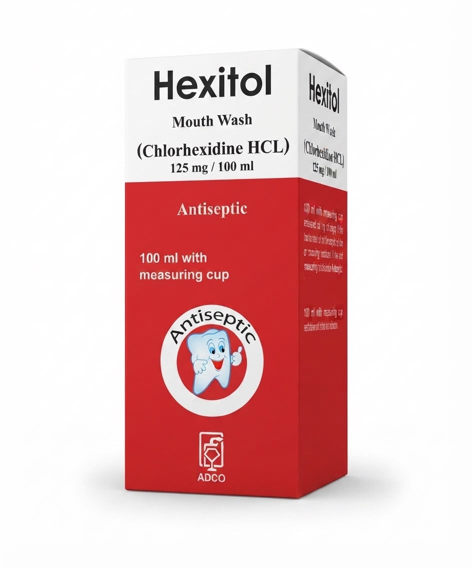 Hexitol mouth wash