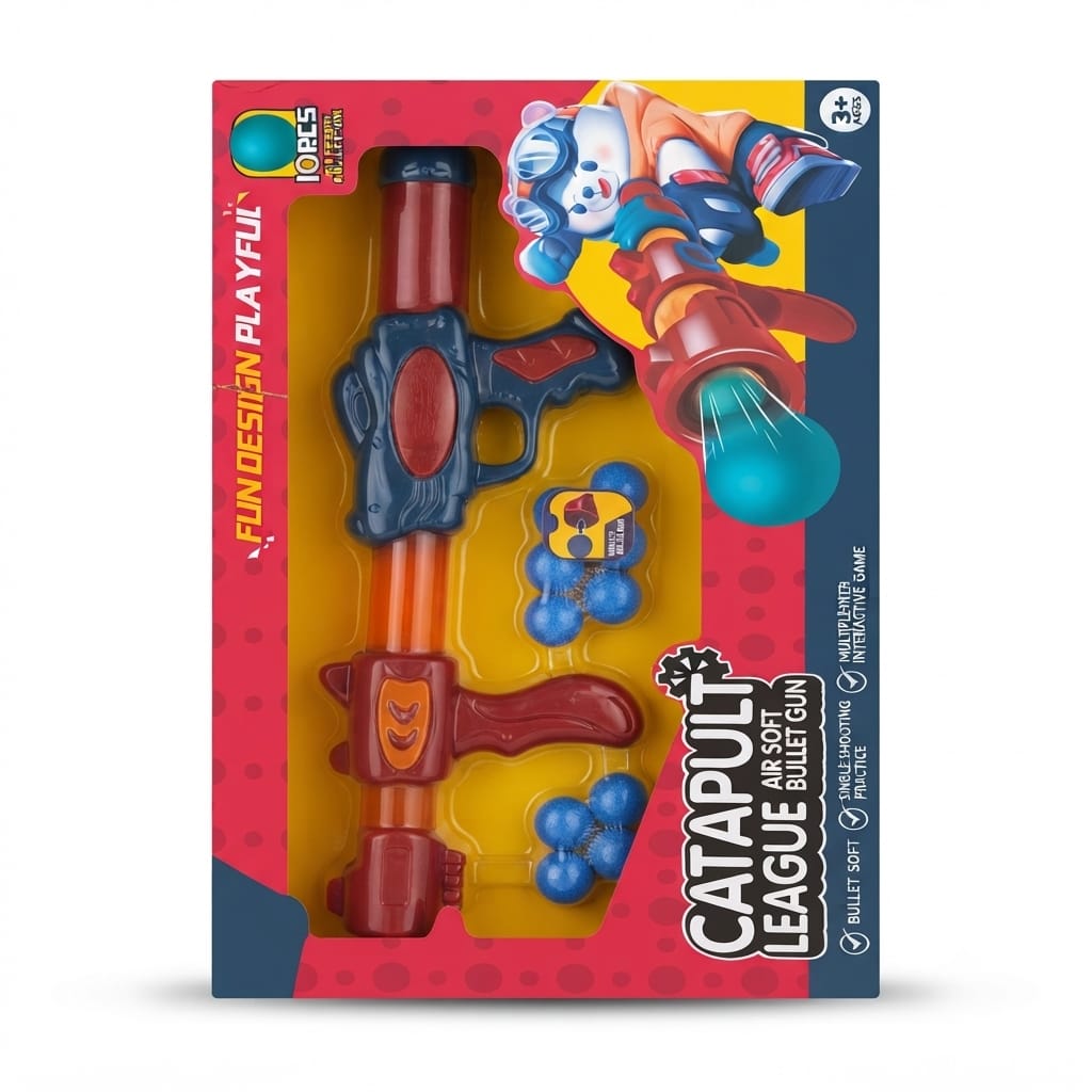 Catapult Soft Bullet Gun