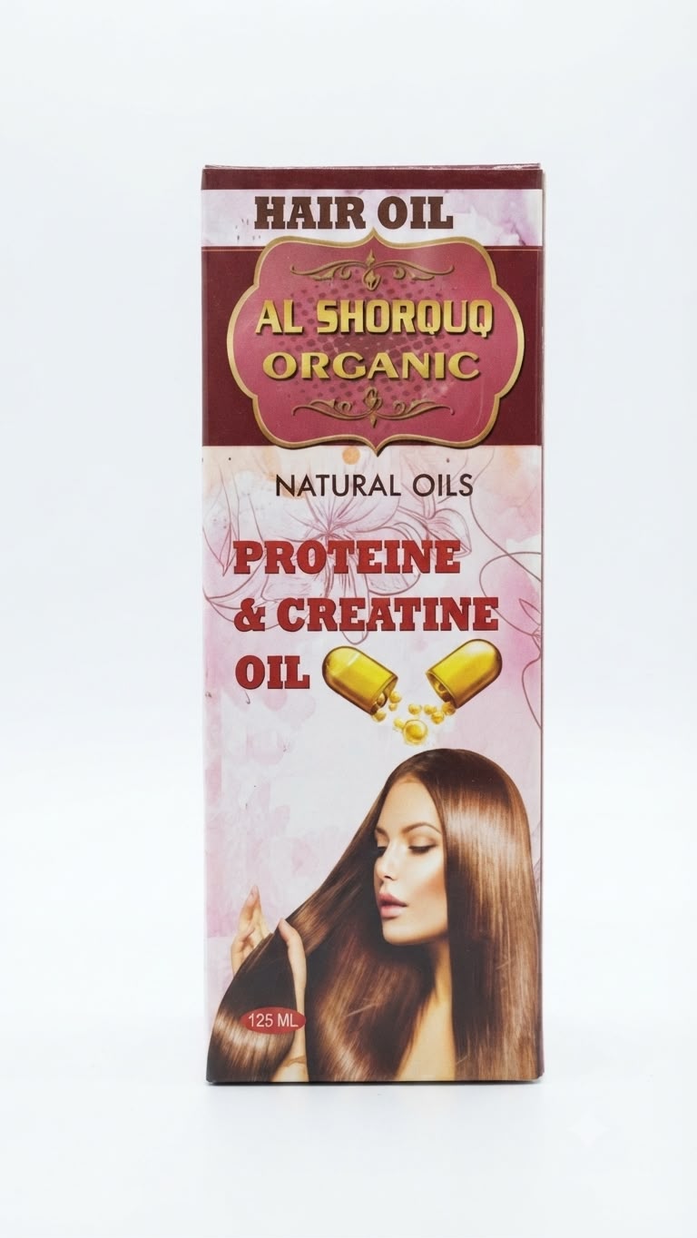Al shorouq organic protine and creatine oil