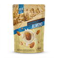 New almonds White chocolate-covered dates