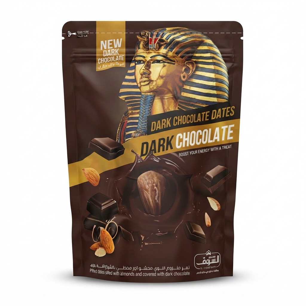 Pharaonic dates with chocolate
