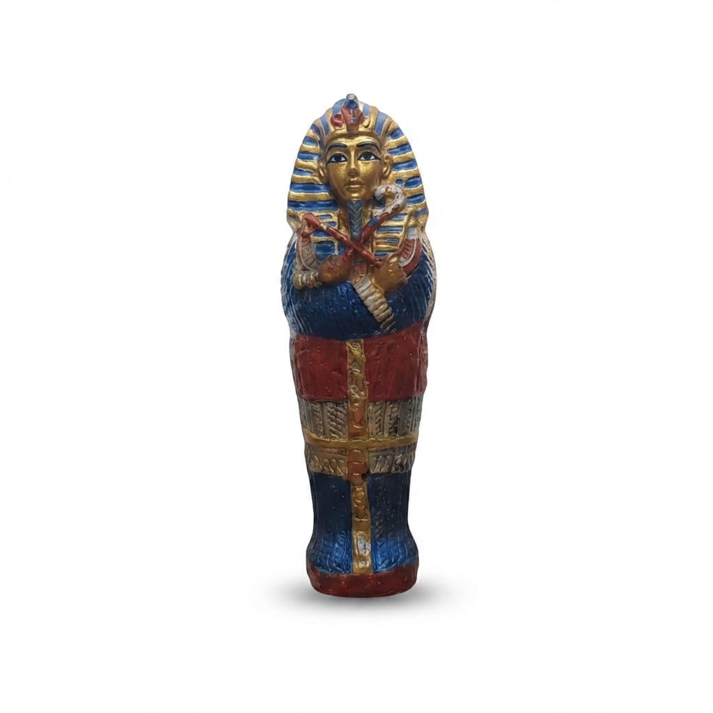 Colorful Pharaonic Mummy Figurine
