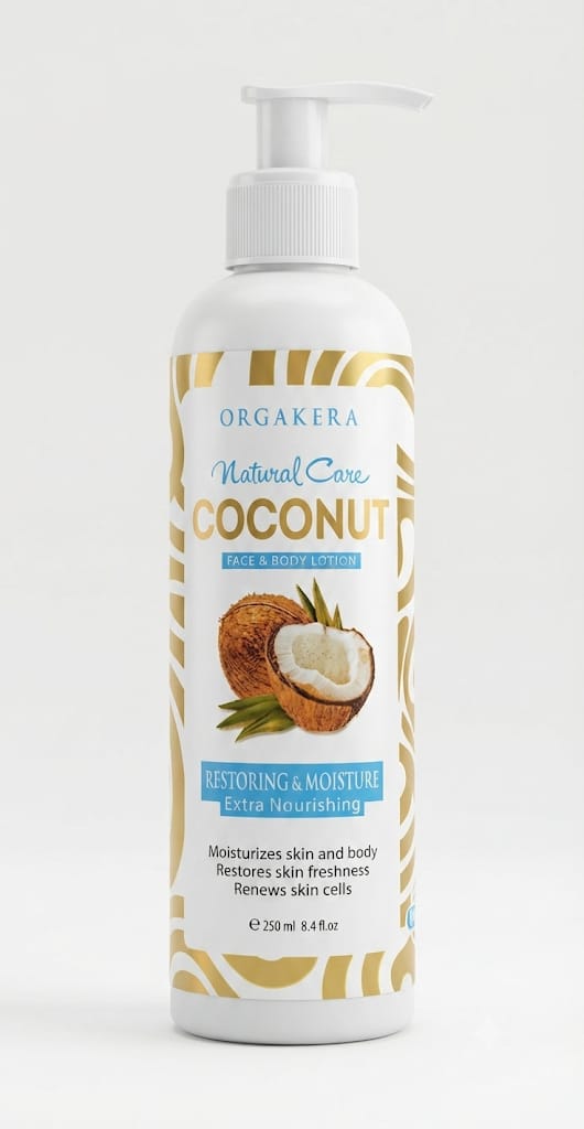 Orgakera coconut lotion