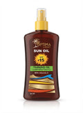 Tanning sun oil  spf 15