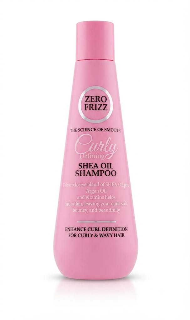 Zero frizz shea oil shampoo