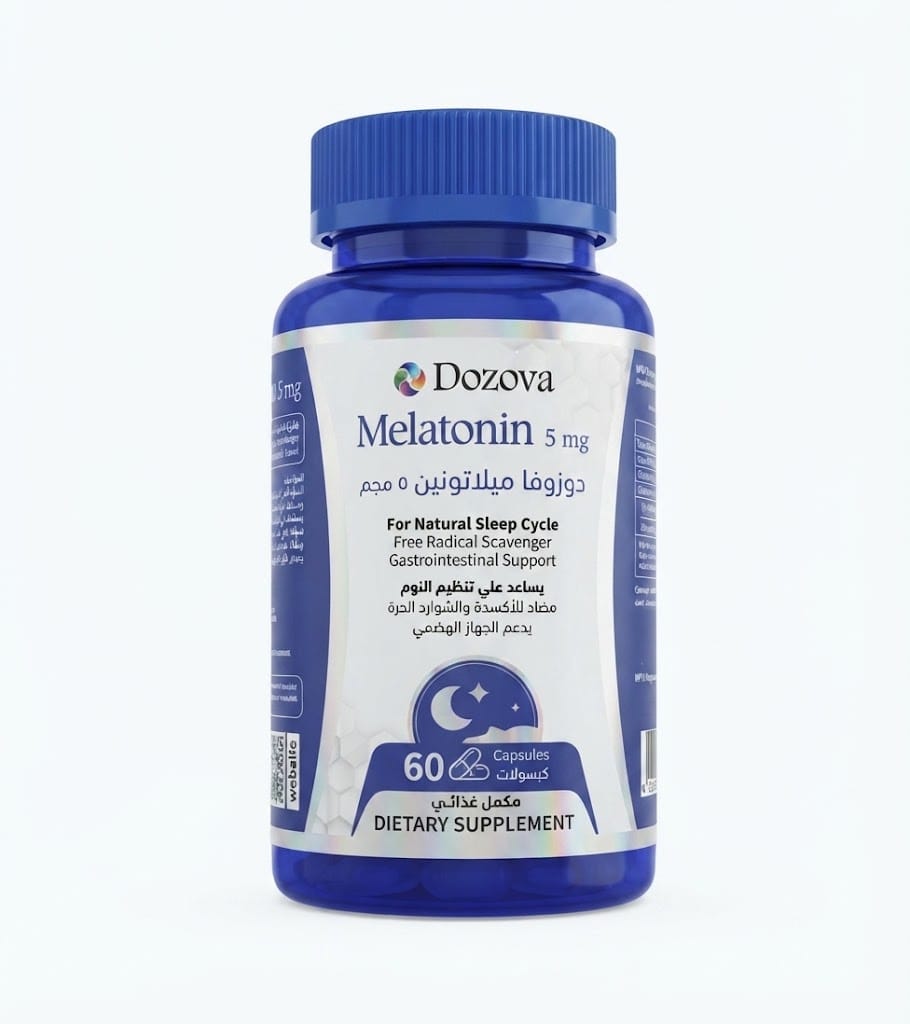 DOZOVA. Melatonin. 5mg
60tab