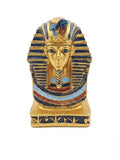 King Tutankhamun Bust Figurine on Base
