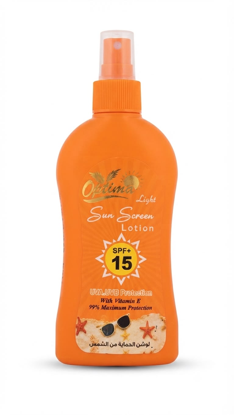 Lozione solare Optima
