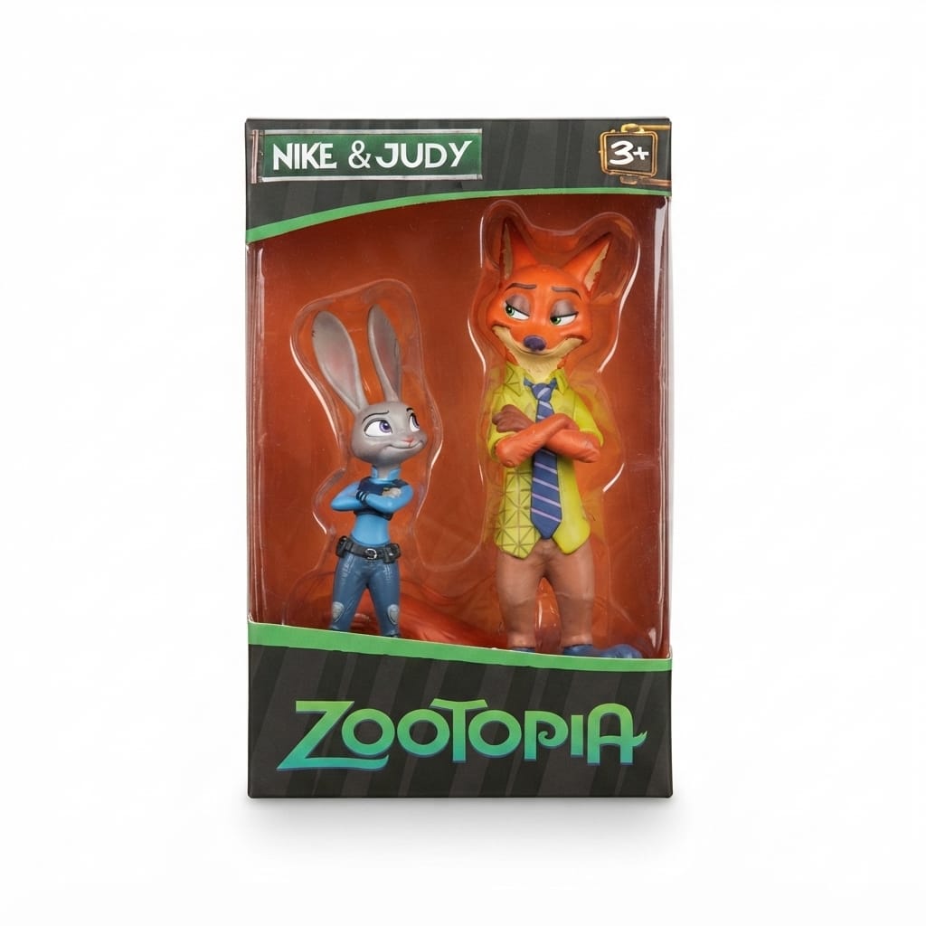 Zootopia Nick & Judy Figures Set
