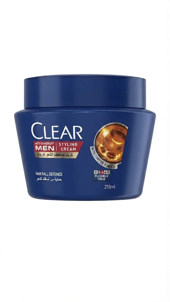 Crema trasparente da uomo