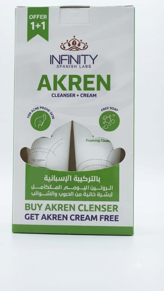 Infinity akren. (Cream+ cleanser)