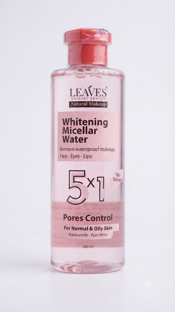Leaves whitening micellar water