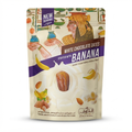Dates with white chocolate and banana