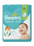 Oampers baby dry. 
Size 4