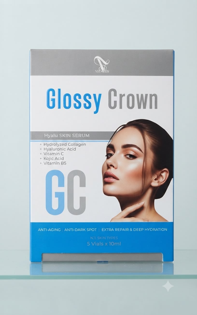 Glossy crown