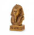 Small King Tutankhamun bust figurine with an inscribed base