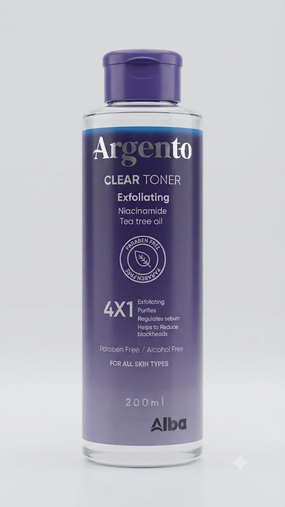 Argenti clear toner