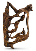 Wildlife Carving / Leopard Wall Relief