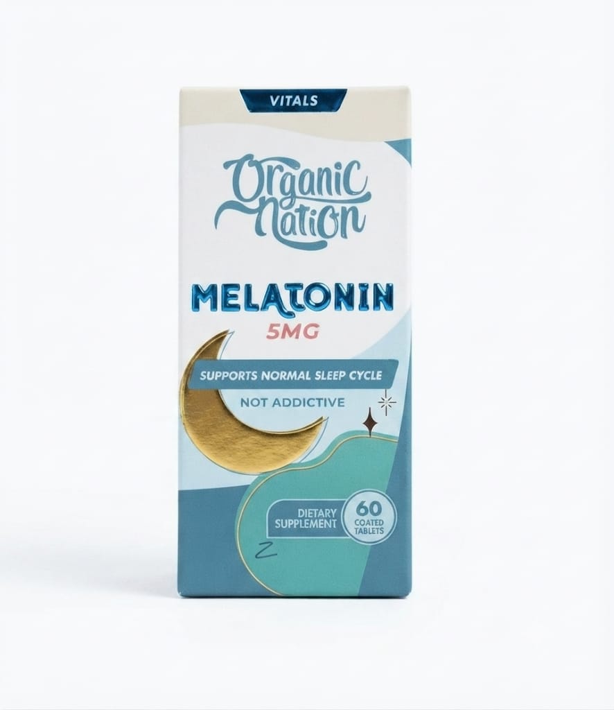 Organic Nation Melatonin 5MG