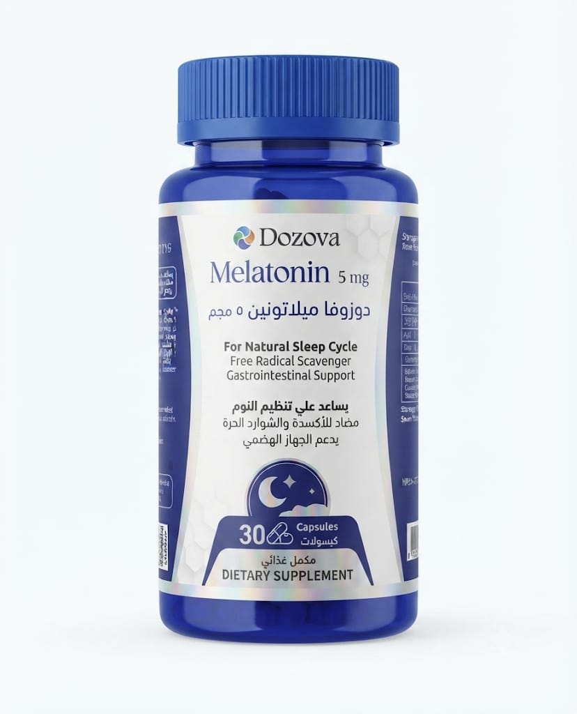 DOZOVA Melatonin.  5mg
30tab