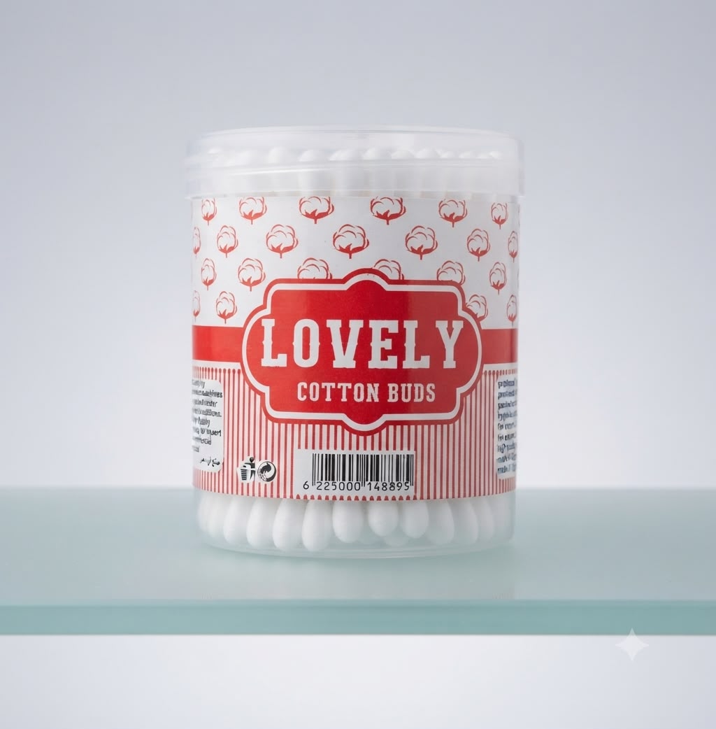 Lovely cotton buds